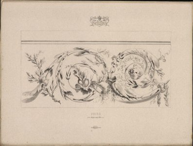 Frise, Style Louis XVI, objectnr A 59287