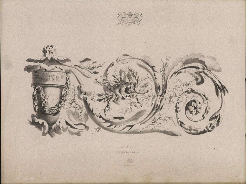Frise, Style Louis XVI, objectnr A 59293