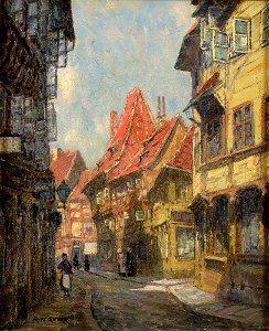 Fritz Geyer Altstadt von Braunschweig