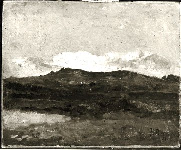 Fritz Baer - Landschaft mit See und Berg - HST 28 - Bavarian State Painting Collections