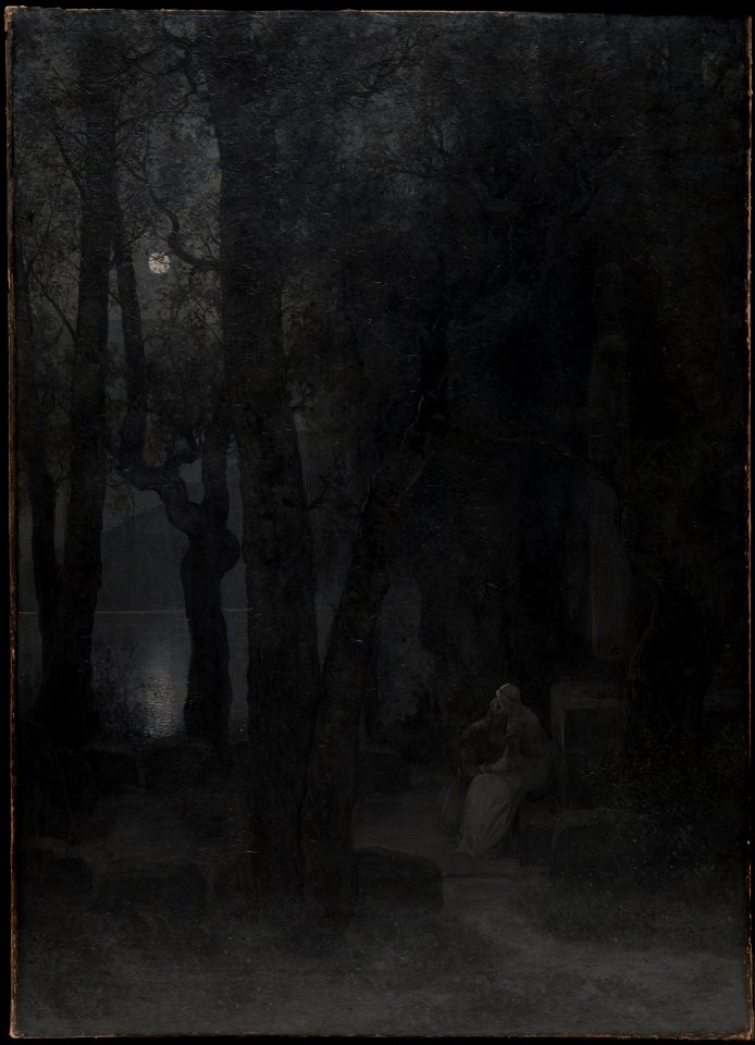 Frithiofs lycka (ur Frithiofs saga) (August Malmström) - Nationalmuseum - 135353