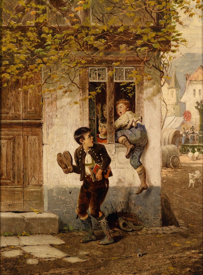Fritz Beinke Die Schulschwänzer