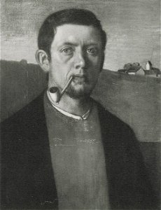 Fritz Boehle - Selbstbildnis, 1896