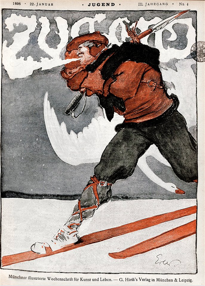 Fritz Erler - Jugend Nr. 04, 1898