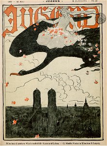 Fritz Erler - Jugend Nr. 20, 1897