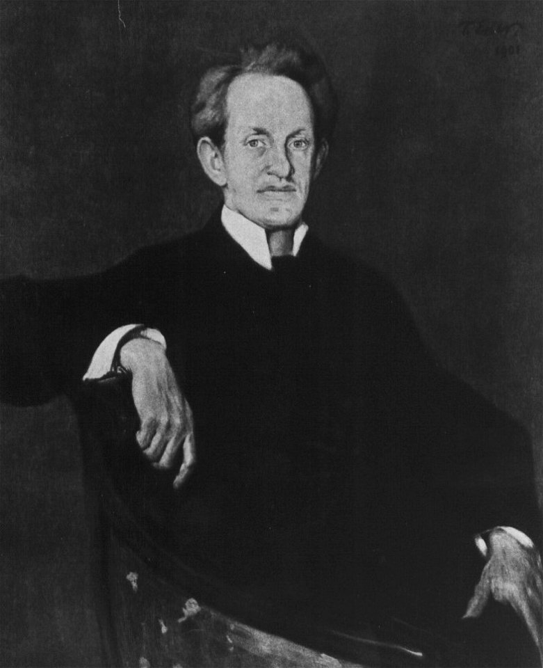 Fritz Erler - Bildnis Gerhart Hauptmann, 1901