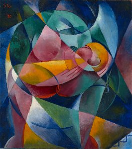 Fritz Stuckenberg - Mother and Child - 1941.696 - Yale University Art Gallery