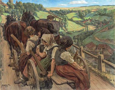 Fritz Grätz Fuhrwerk 1904