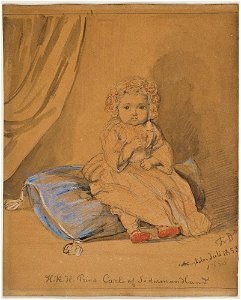 Fritz von Dardel - Karl Oskar (1852-1854), prins av Sverige och Norge - NMGrh 4698 - Nationalmuseum