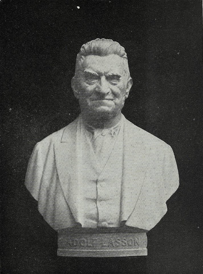 Fritz Heinemann - Büste des Professors Dr. Adolf Lasson