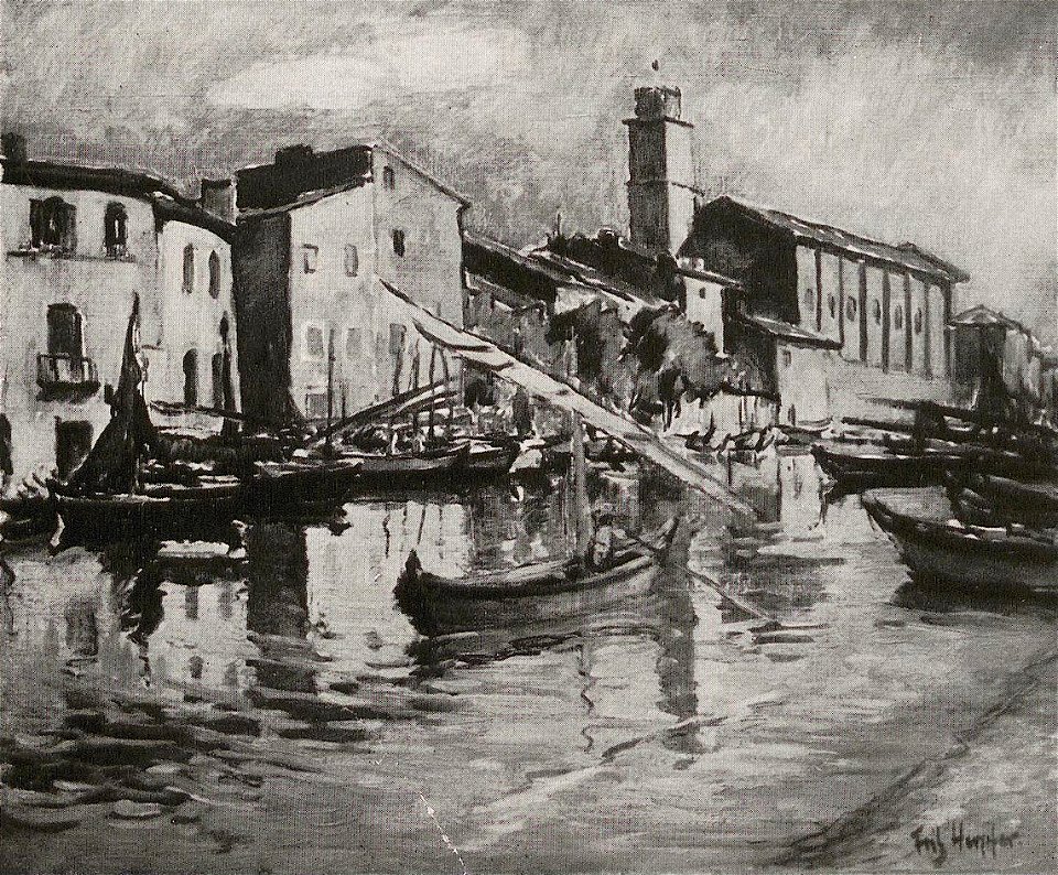 Fritz Herpfer-München - Martigues, Südfrankreich