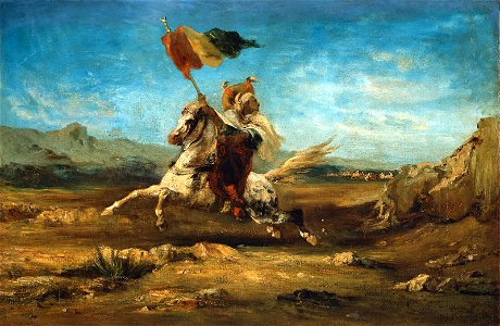 Eugène Fromentin - Standard Bearer - 17.3254 - Museum of Fine Arts