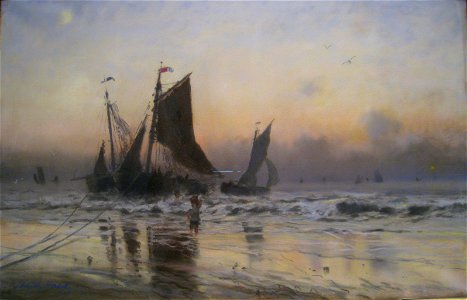Frithjof Smith-Hald - Solnedgang I Flanderen - IMG 9356 (cropped)