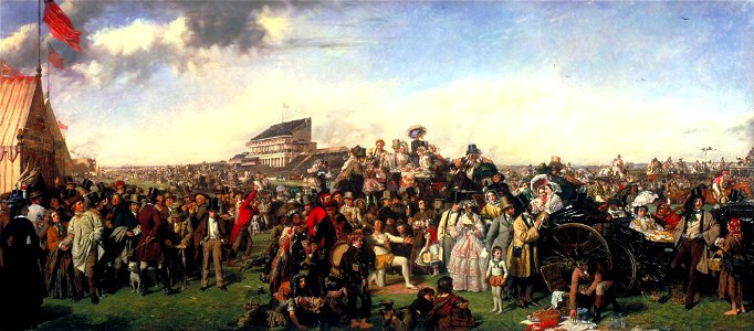 William Powell Frith - The Derby Day - Google Art Project