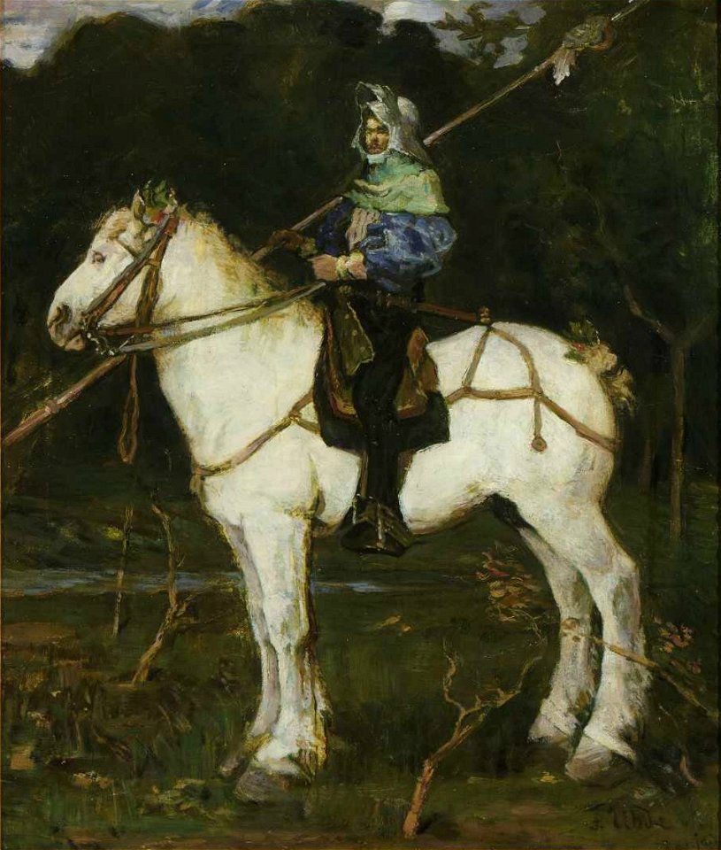 Fritz von Uhde Altdeutscher Reiter