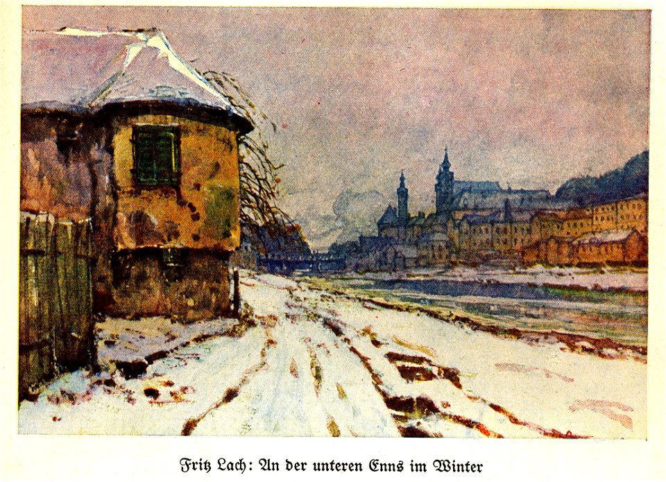 Fritz Lach in Steyr an der Enns 1923 dgE