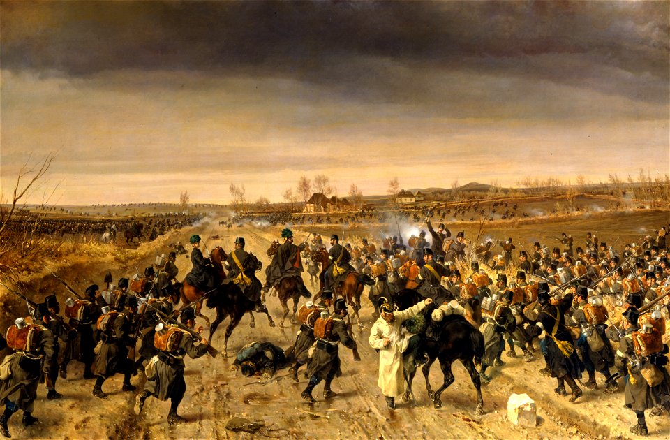 Fritz L' Allemand - Die Schlacht bei Oberselk am 3. Februar 1864 - 7892 - Kunsthistorisches Museum