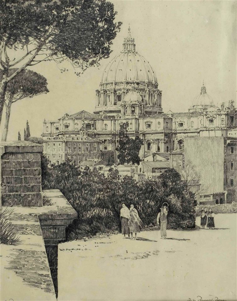 Fritz Ruppert Sankt Peter in Rom