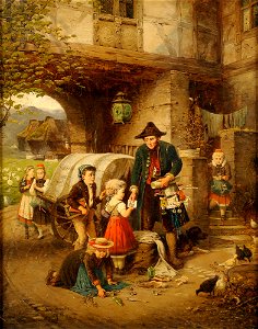 Fritz Beinke - Hausierer im Dorfe