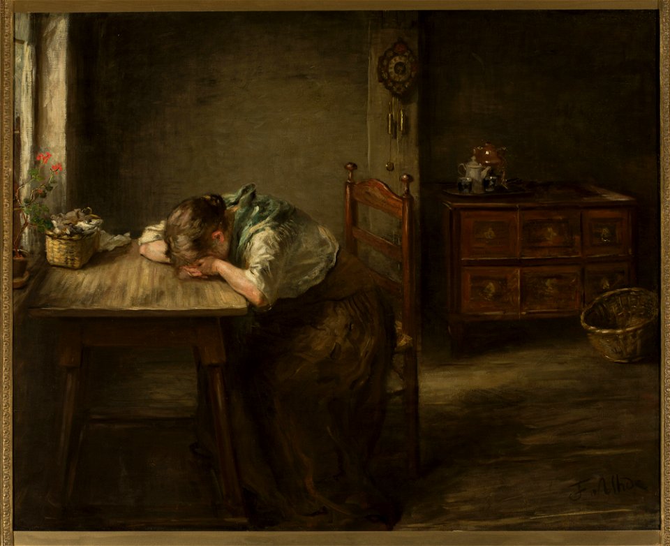 Fritz von Uhde - Abandoned - M.Ob.2196 - National Museum in Warsaw
