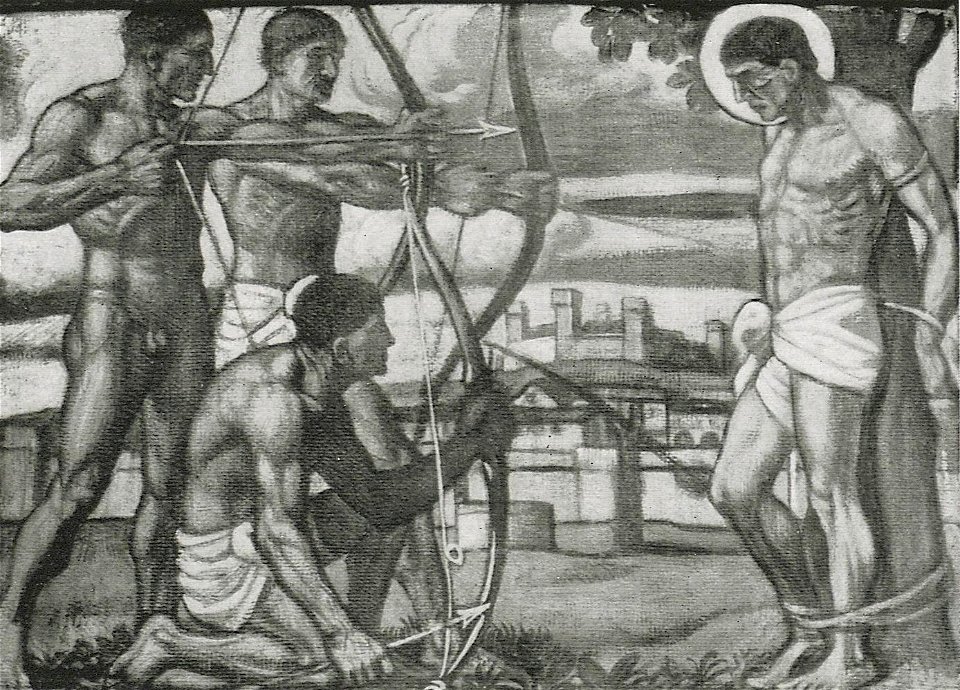Fritz Boehle - Heiliger Sebastian, um 1897