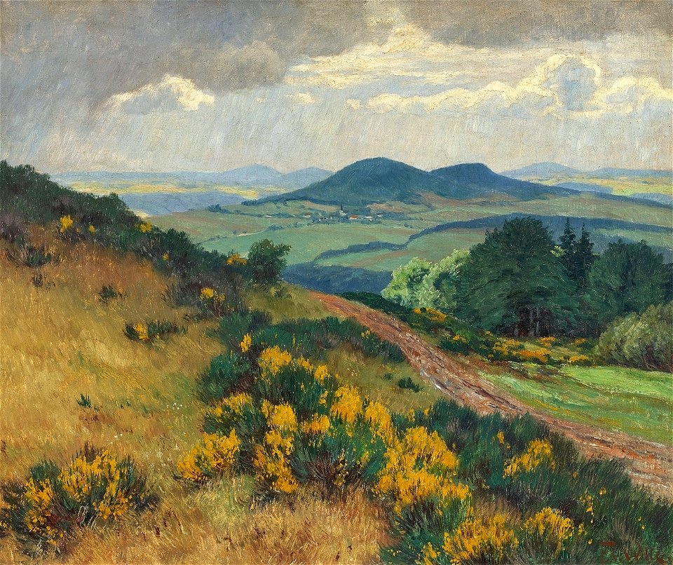 Fritz von Wille Eifellandschaft