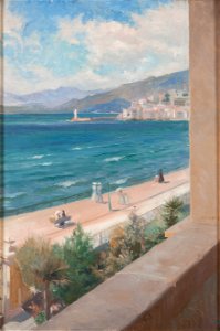 From my Window in Cannes (Albert Edelfelt) - Nationalmuseum - 19278