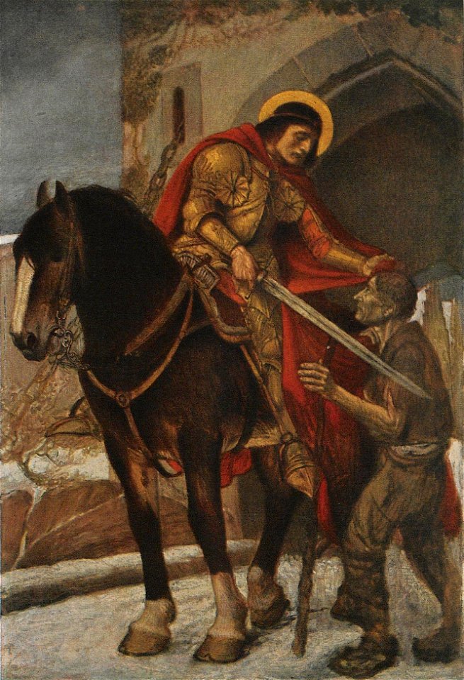 Fritz Boehle - Der heilige Martin
