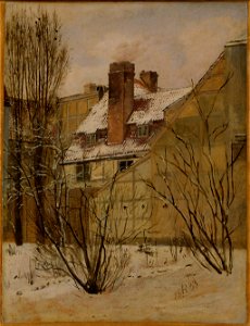 From Collin's Garden in Copenhagen (Jørgen Roed) - Nationalmuseum - 19455