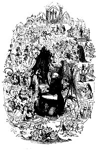 Frontis--Martin Chuzzlewit (Phiz)