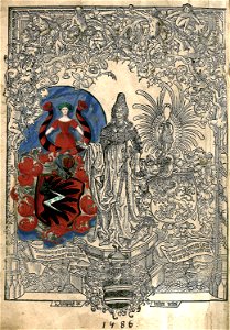 Frontispiece - Breydenbach Bernhard Von - 1486