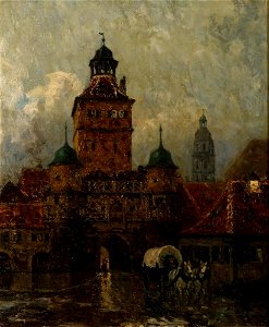 Fritz Geyer Nach dem Regen (Weissenburg in Bayern)