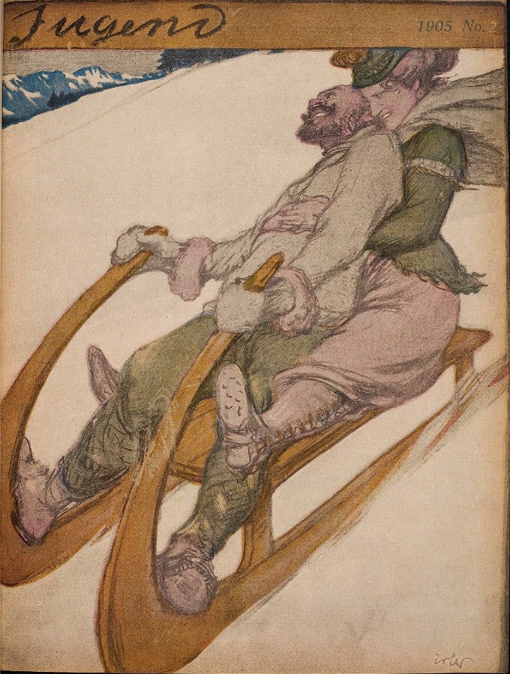 Fritz Erler - Jugend - Front page 1905 volume 2