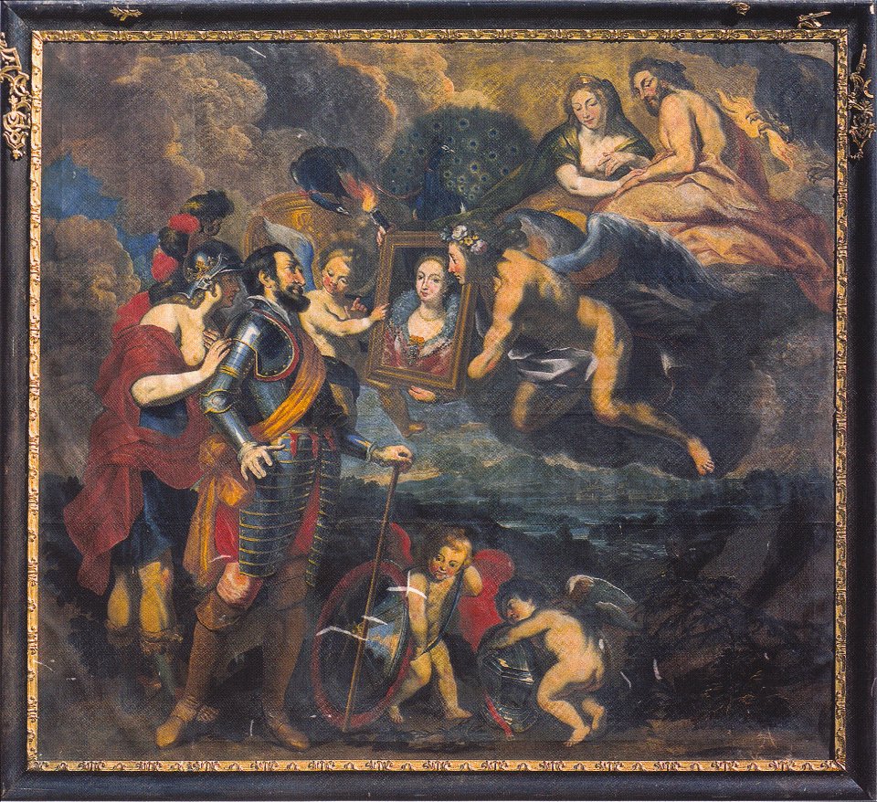Fromiller - Heinrich IV empfängt das Bildnis der Maria von Medici