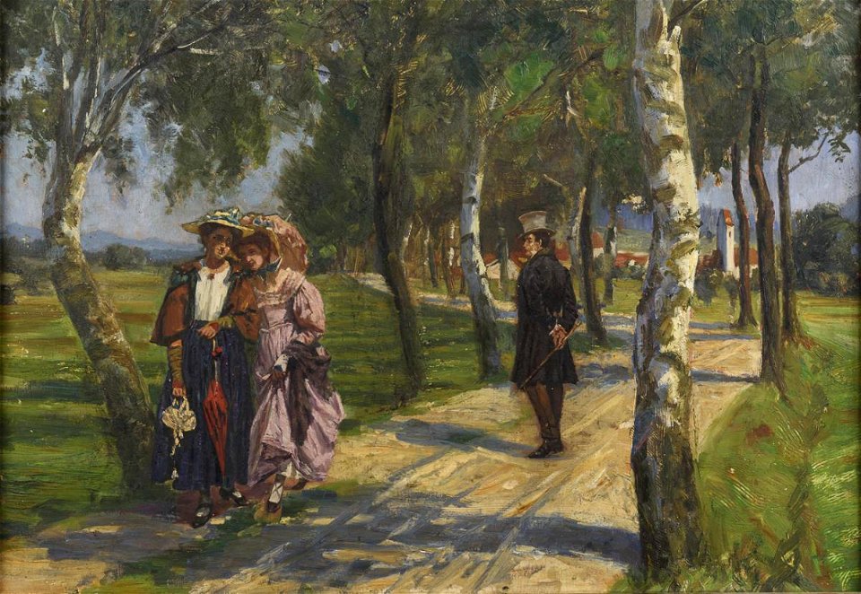 Fritz Martin Studentenabschied