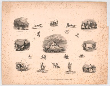 From Scott's Abbot - drawn, printed & pubd. by Childs & Inman Lithrs. 122 Walnut Street Philadelphia 1832. LCCN2014648383