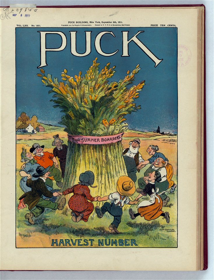 From summer boarders - harvest number - L.M. Glackens. LCCN2011649059