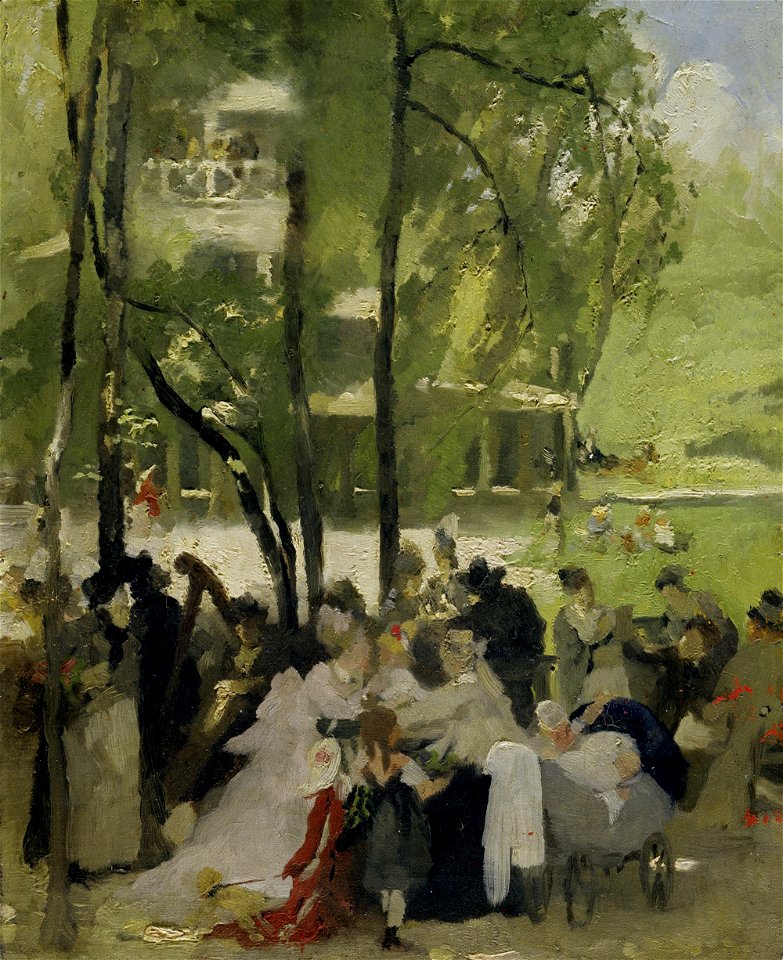 Fritz Schider - Chinesischer Turm - G 11711 - Lenbachhaus