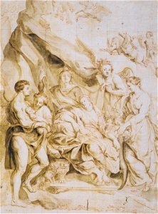 Fromiller - Die Geburt Ludiwigs XIII, 1740