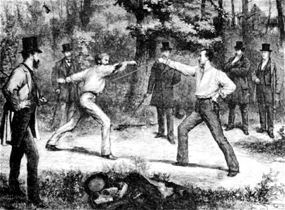 FrzDuellImBoisDeBoulogneDurand1874