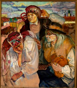 Fryderyk Pautsch - Study of peasants - MP 362 MNW - National Museum in Warsaw