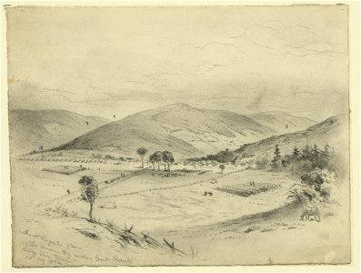Front Royal Va.-The Union Army under Banks entering the town LCCN2004661888
