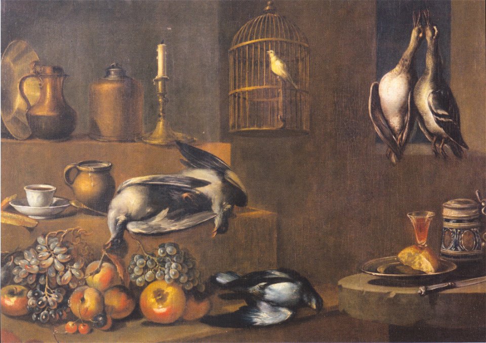 Fromiller - Stillleben mit Kerzenleuchter