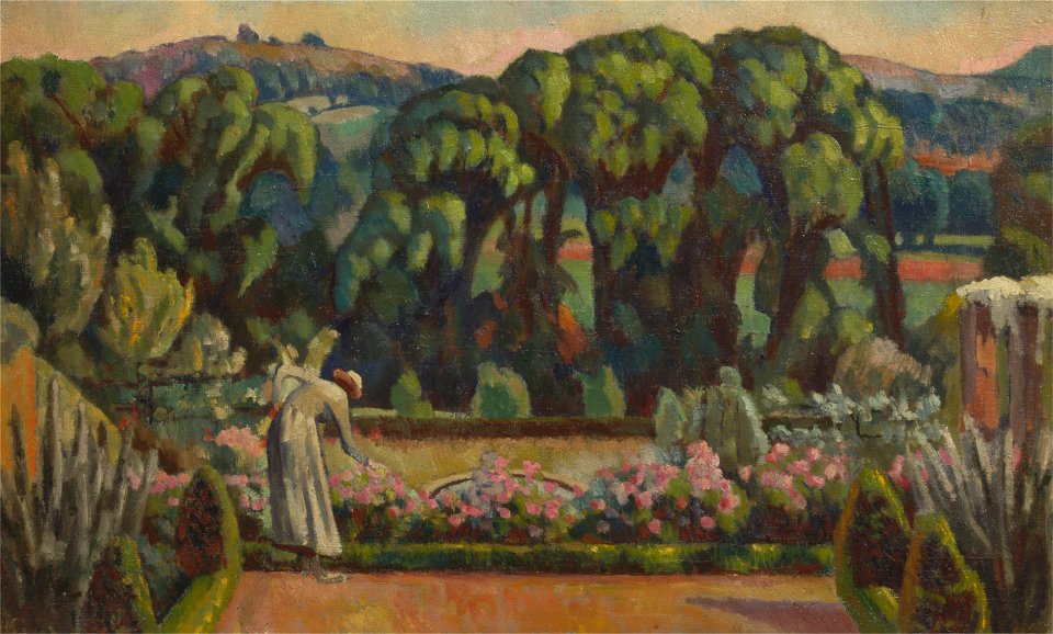 Roger Fry - The Artist's Garden at Durbins, Guildford - Google Art Project