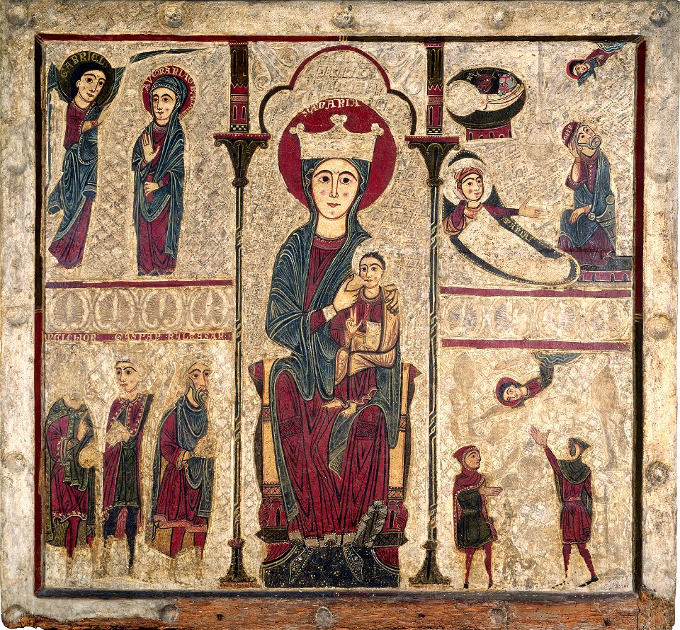 Frontal d'Altar de la Mare de Déu de Rigatell (Areny de Noguera) MNAC