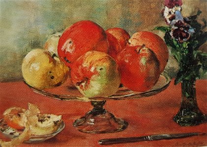 Fruktstilleben x Anna Munthe-Nordstedt