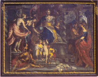 Fromiller - Heinrich IV übergibt die Regierung an Maria von Medici