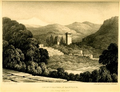 From Theatre at Xanthus - Fellows Charles - 1839