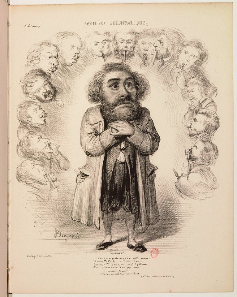 Frédérick Lemaître- Panthéon charivarique