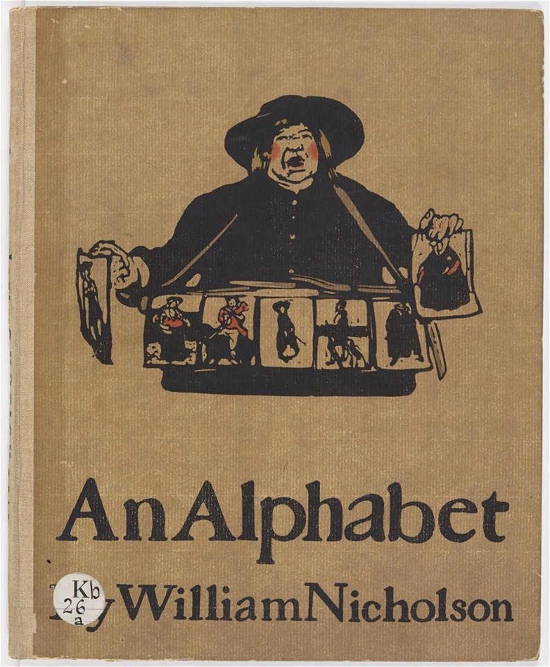 Front Cover - An Alphabet by William Nicholson (1899)
